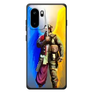 Чохол з картинкою (Патріотичний КОЗАК) на OnePlus Ace 6 (КОЗАК з крилами)