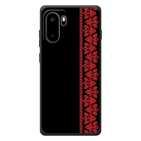 Чехол с рисунком «Красная Вышиванка» для OnePlus Ace 6 Чехол с рисунком «Красная Вышиванка» для OnePlus Ace 6