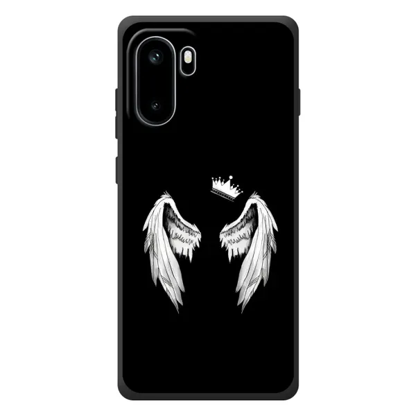 Чехол с рисунком «Крылья и корона» для OnePlus Ace 6 Чехол с рисунком «Крылья и корона» для OnePlus Ace 6