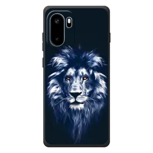 Чохол з картинкою на OnePlus Ace 6 (Лев – синій)