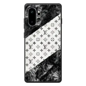 Чехол Стиль Louis Vuitton на OnePlus Ace 6 (LV на белом)