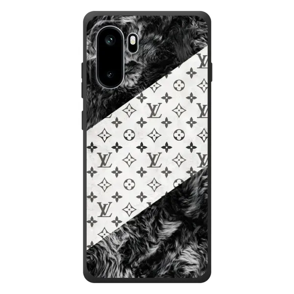 Чехол с рисунком «LV на белом» для OnePlus Ace 6
