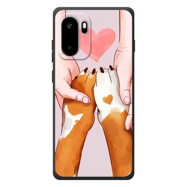 Чехол с рисунком «Любовь к собакам» для OnePlus Ace 6 Чехол с рисунком «Любовь к собакам» для OnePlus Ace 6