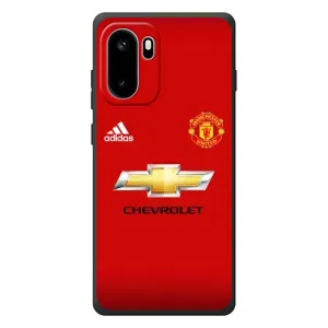 Силиконовые Чехлы принт Футбол на OnePlus Ace 6 (Man United)