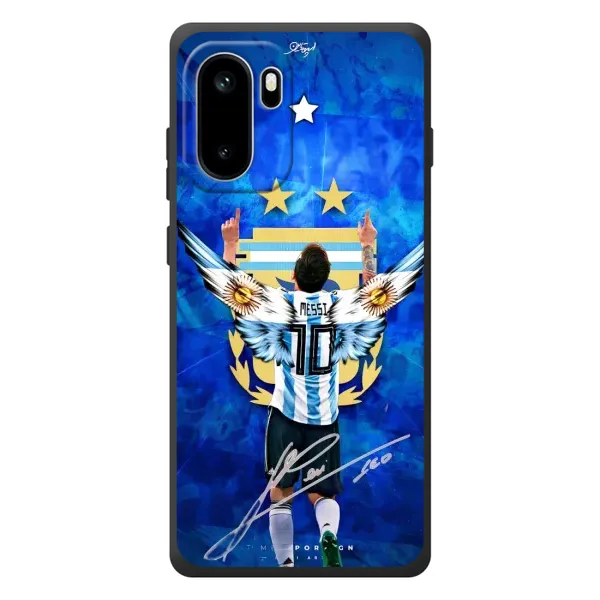 Чехол с рисунком «Месси Аргентина» для OnePlus Ace 6 Чехол с рисунком «Месси Аргентина» для OnePlus Ace 6