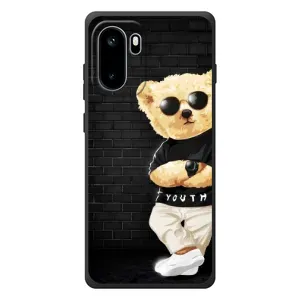 Чехлы Мишка Тедди для ВанПлюс Эйс 6 (Мишка в очках)