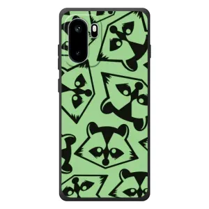 Силіконовий Чохол з Энотами на OnePlus Ace 6 (Мордочки Єнота)