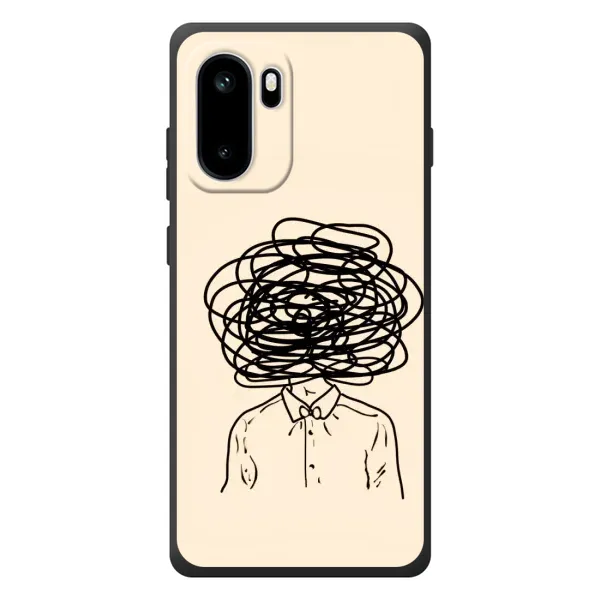 Чехол с рисунком «Мысли» для OnePlus Ace 6 Чехол с рисунком «Мысли» для OnePlus Ace 6