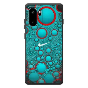 Силиконовый Чехол на OnePlus Ace 6 с картинкой Nike (Найк зеленый)
