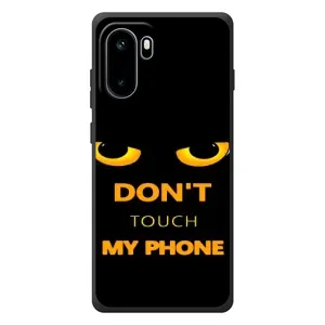 Чехол с Прикольным принтом на OnePlus Ace 6 (Не трогай мой телефон)