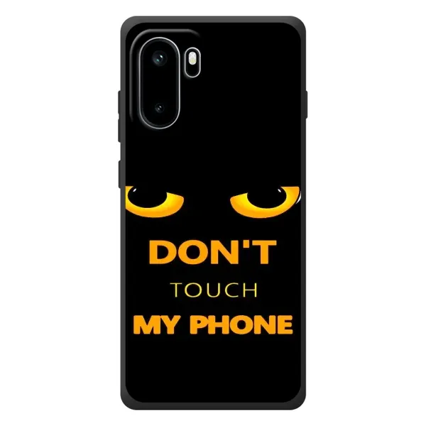 Чехол с рисунком «Не трогай мой телефон» для OnePlus Ace 6 Чехол с рисунком «Не трогай мой телефон» для OnePlus Ace 6