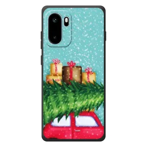 Чехол Новогодняя Елка на OnePlus Ace 6 (Новогодние подарки)
