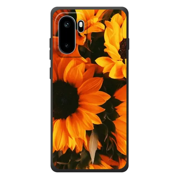 Чехол с рисунком «подсолнухи» для OnePlus Ace 6 Чехол с рисунком «подсолнухи» для OnePlus Ace 6