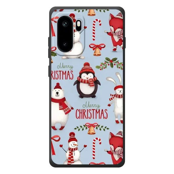 Чехол с рисунком «Рождественский» для OnePlus Ace 6