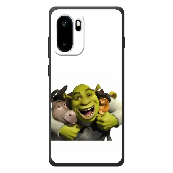 Чехол с рисунком «Шрек осел и кот» для OnePlus Ace 6 Чехол с рисунком «Шрек осел и кот» для OnePlus Ace 6