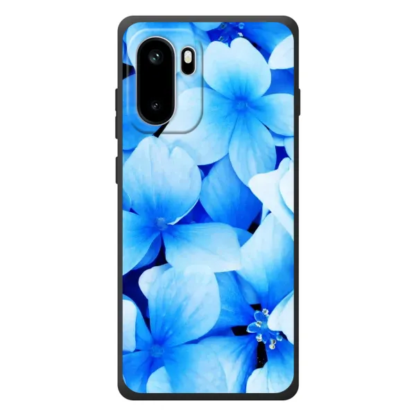 Чехол с рисунком «Синие цветы» для OnePlus Ace 6 Чехол с рисунком «Синие цветы» для OnePlus Ace 6