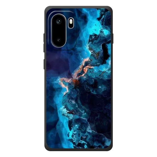 Чехол с рисунком «Синий мрамор» для OnePlus Ace 6 Чехол с рисунком «Синий мрамор» для OnePlus Ace 6