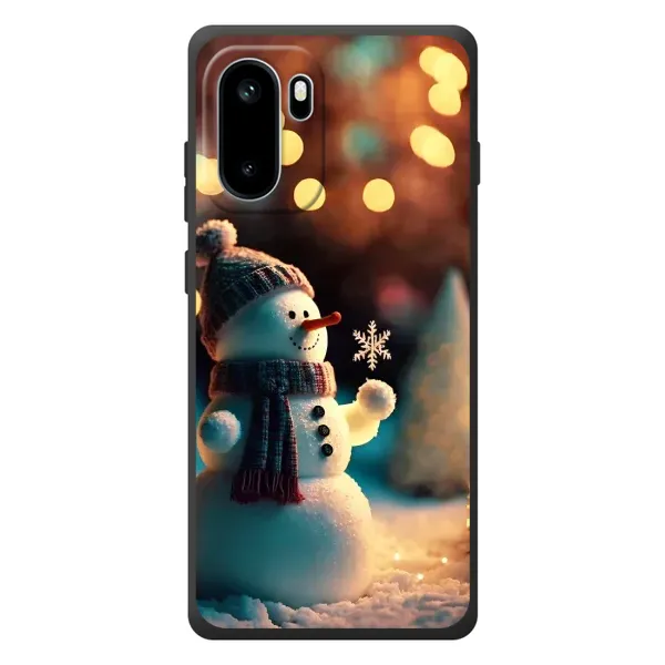 Чехол с рисунком «Снеговик праздничный» для OnePlus Ace 6 Чехол с рисунком «Снеговик праздничный» для OnePlus Ace 6