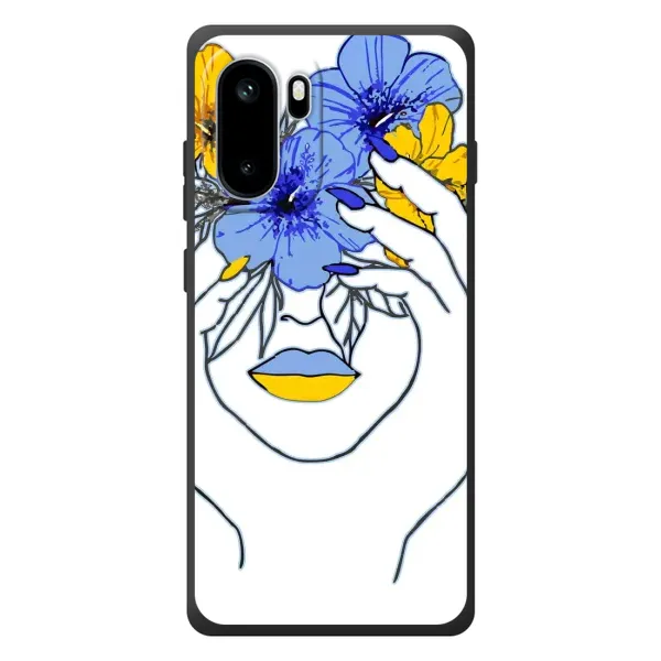 Чехол с рисунком «Украинка на всю голову» для OnePlus Ace 6 Чехол с рисунком «Украинка на всю голову» для OnePlus Ace 6