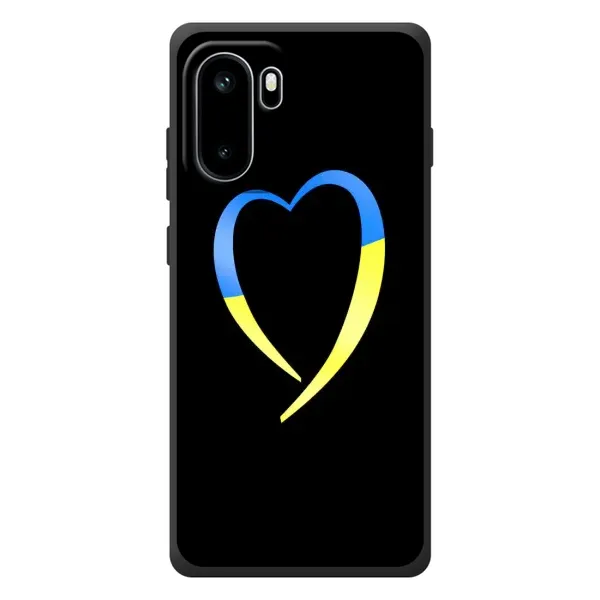 Чехол с рисунком «Украинское сердце» для OnePlus Ace 6