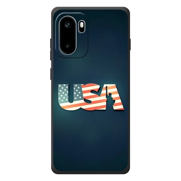 Чехол с рисунком «USA» для OnePlus Ace 6 Чехол с рисунком «USA» для OnePlus Ace 6