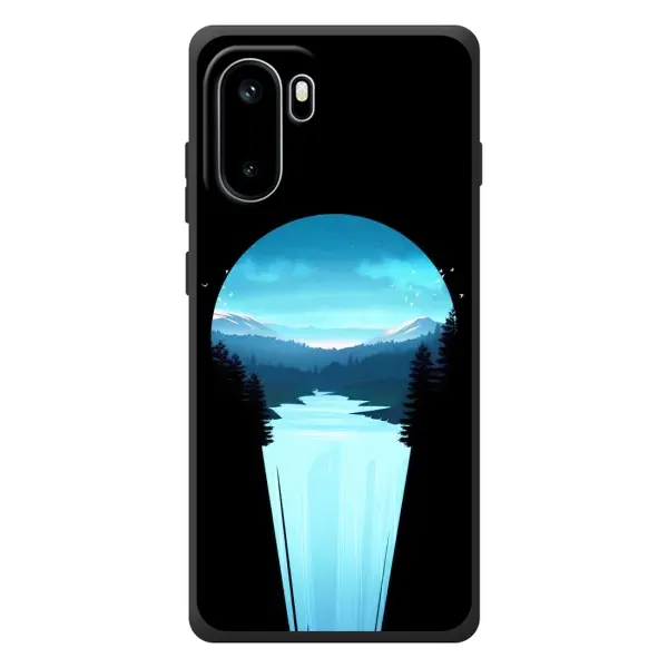 Чехол с рисунком «Синий Водопад» для OnePlus Ace 6 Чехол с рисунком «Синий Водопад» для OnePlus Ace 6