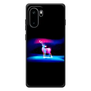 Силіконовий бампер з картинкою звірів для OnePlus Ace 6 (Яскравий олень)