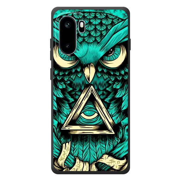 Чехол с рисунком «Зеленая сова» для OnePlus Ace 6 Чехол с рисунком «Зеленая сова» для OnePlus Ace 6