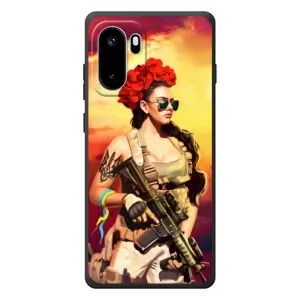 ЗСУ Чехлы (TPU) для OnePlus Ace 6 (Женщина солдат)