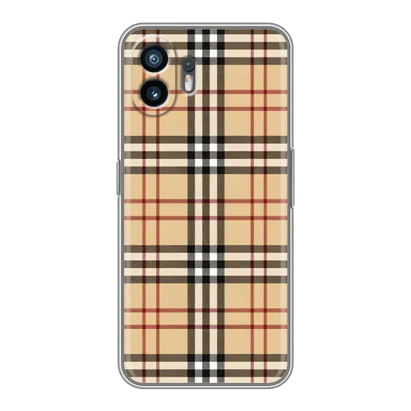 Чехол с рисунком «Burberry стиль» для OnePlus Ace 6T