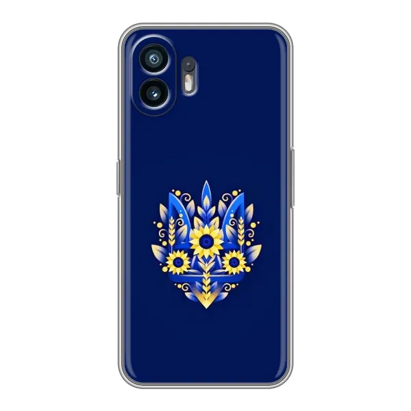 Чехол с рисунком «Цветущий Герб» для OnePlus Ace 6T