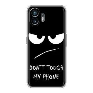 Чохол з прикольним текстом на OnePlus Ace 6T