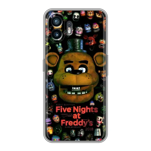 Чехол с рисунком «Freddy» для OnePlus Ace 6T