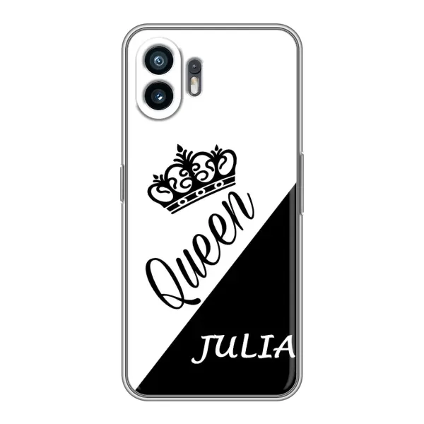 Чехол с рисунком «JULIA» для OnePlus Ace 6T