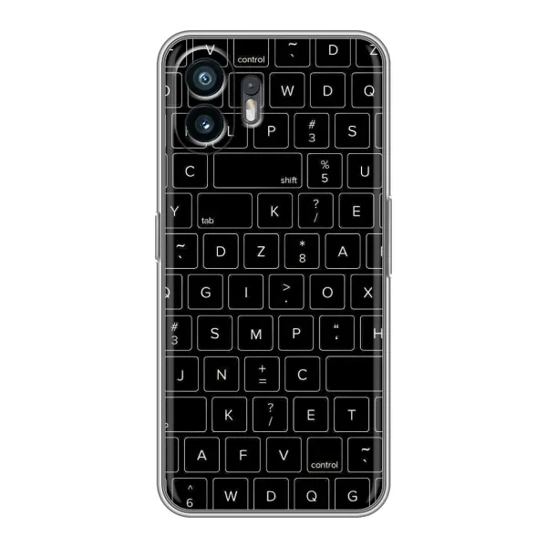 Чохол з малюнком «Клавіатура» для OnePlus Ace 6T Чохол з малюнком «Клавіатура» для OnePlus Ace 6T
