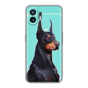 Чехол с рисунком «Король доберман» для OnePlus Ace 6T