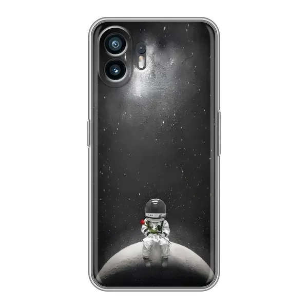 Чехол с рисунком «Космонавт романтик» для OnePlus Ace 6T