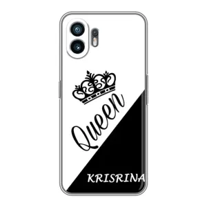 Именные Женские Чехлы для OnePlus Ace 6T (KRISTINA)