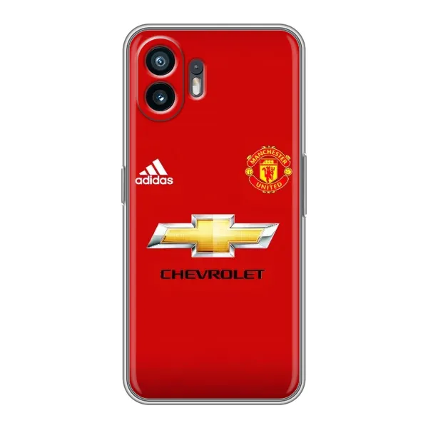 Чехол с рисунком «Man United» для OnePlus Ace 6T