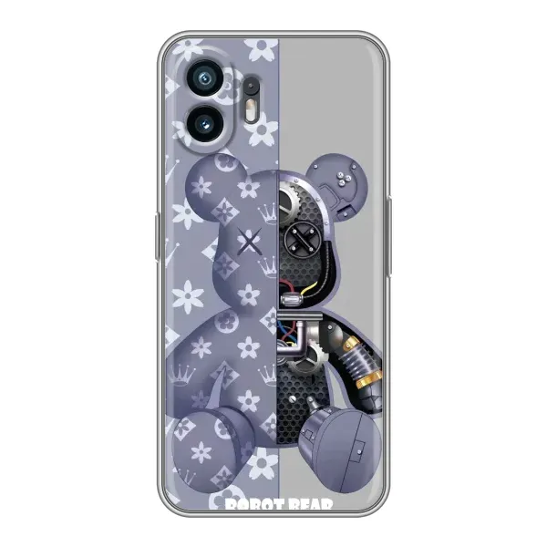 Чехол с рисунком «Медведь Louis Vuitton» для OnePlus Ace 6T