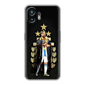 Чехлы Лео Месси Аргентина для OnePlus Ace 6T (Месси король)
