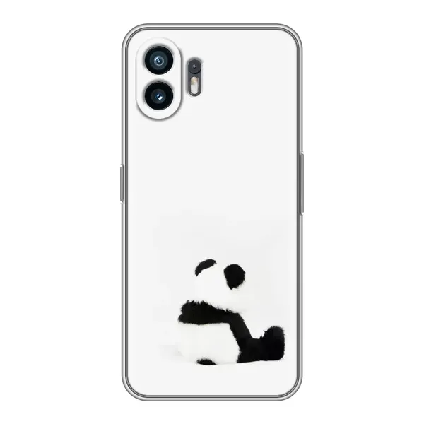 Чехол с рисунком «Панда обиделся» для OnePlus Ace 6T