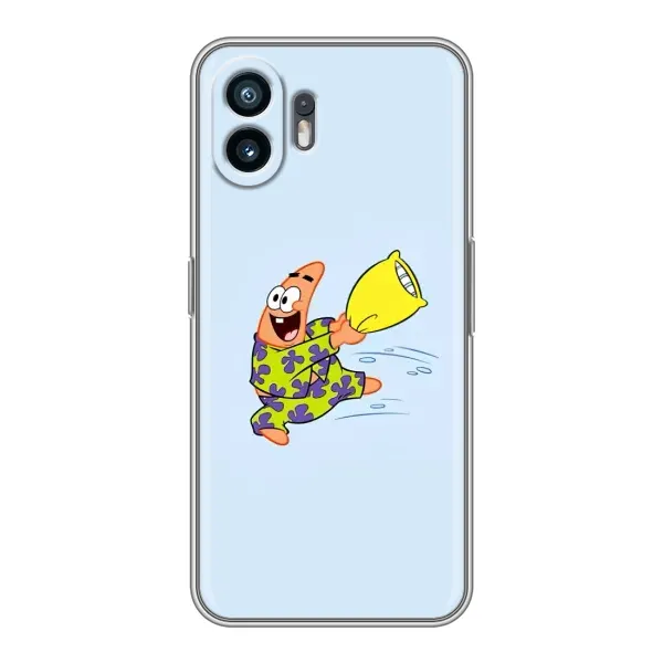 Чехол с рисунком «Патрик с подушкой» для OnePlus Ace 6T