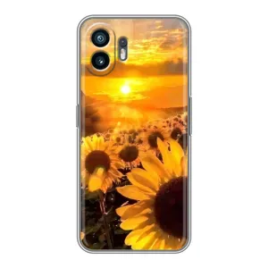 Чохол з Квітами для OnePlus Ace 6T (поле соняшників)