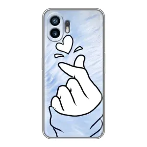 Чехлы (Знак сердечка) на OnePlus Ace 6T (Сердечка знак)