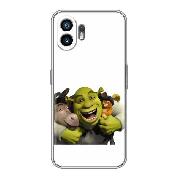 Чехол с рисунком «Шрек осел и кот» для OnePlus Ace 6T Чехол с рисунком «Шрек осел и кот» для OnePlus Ace 6T