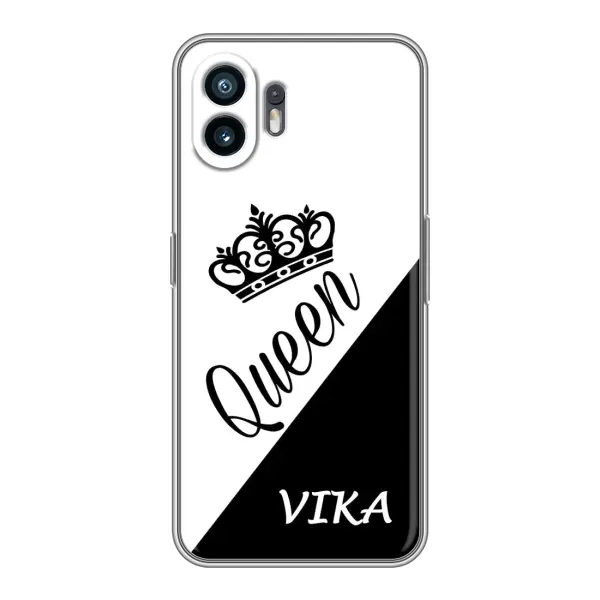 Чехол с рисунком «VIKA» для OnePlus Ace 6T