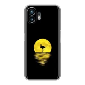 Летний Чехол на OnePlus Ace 6T (Желтый Закат)