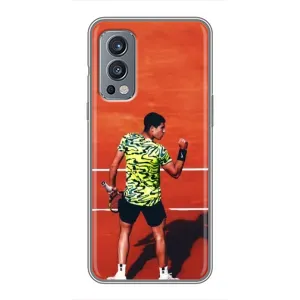 Чохли з прінтом Спортивна тематика для OnePlus Nord 2 (Алькарас Тенісист)