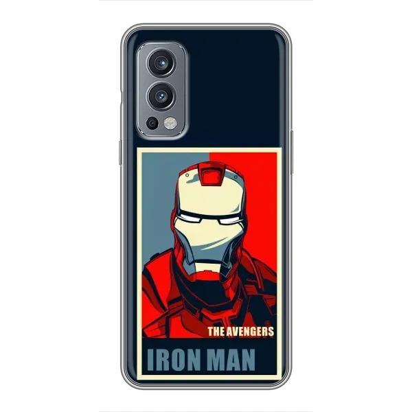 Чехол с рисунком «Art Iron man» для OnePlus Nord 2 Чехол с рисунком «Art Iron man» для OnePlus Nord 2